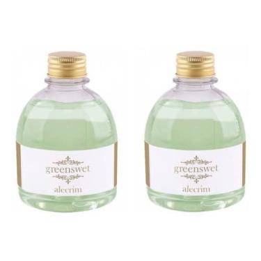Imagem de 2 Refil Difusor De Aromas 300ml Essência Alecrim