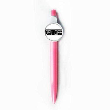 Imagem de Holiday Starts Day Off Caneta esferográfica azul retrátil para escrever artigos de papelaria