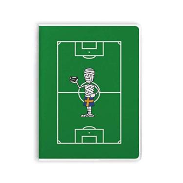 Imagem de Diário de capa macia com desenho de jogador de futebol sueco