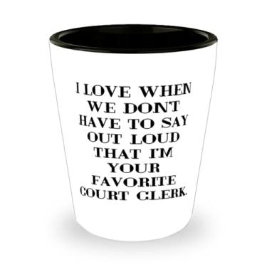 Imagem de Corretor de corte de piada, I Love When We Don't Have to Say Out Loud That I'm Your Favorite Court Clerk, Epic Graduation From Coworkers