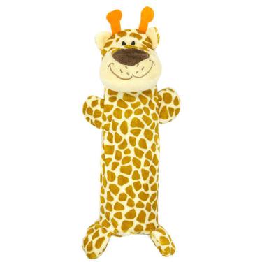 Imagem de Brinquedo de Pelúcia Girafa com Garrafa Pet - Tam. Único