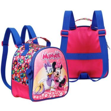 Imagem de Lancheira Escolar Minnie Mouse Bolsa Térmica Infantil Disney - Xeryus
