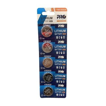 Imagem de Bateria CR2032 Proeletronic PQBA-CR2032/05 Lithium com 5 Unidades