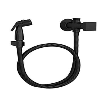 Imagem de Ducha higiênica com registro e derivação Cubo, Black Matte, Deca, 1984.BL86.ACT.MT