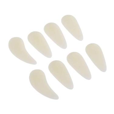 Imagem de D Pack of 8 Guzheng Finger Picks, Chinese Gu Zheng Nails Large/Small/Medium - Blue Mcoding/441 (Color : Beige L)