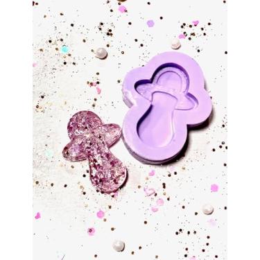 Imagem de Confeitaria dos Moldes, R116 Molde de silicone chupeta resina confeitaria