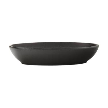 Imagem de Travessa Oval Caviar em Porcelana 30x20cm Maxwell & Williams Preto