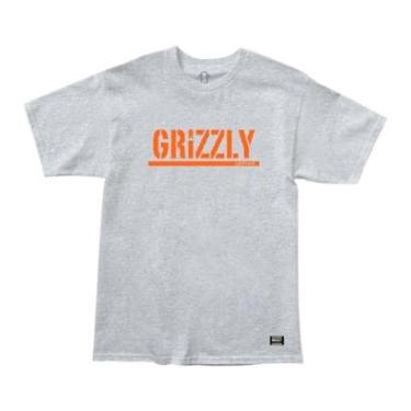 Imagem de Camiseta Grizzly V24GRC04 OG Stamp Tee - Heather Grey-Masculino