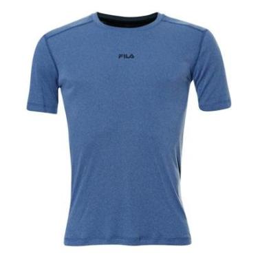 Imagem de Camiseta Fila Eclipse Azul Masculina-Masculino