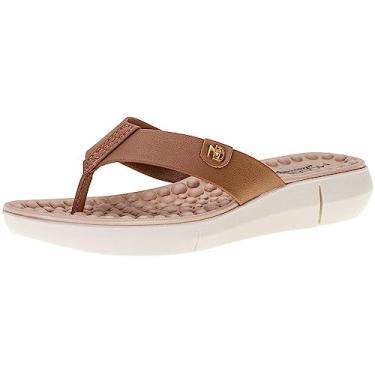 Imagem de Modare Casual, Chinelo de Dedo Feminino, Marrom (Brown), 38