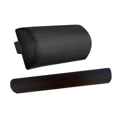 Imagem de Gralara Cadeira de Praia Cabeça Almofada Pátio Cadeira Encosto de Cabeça Travesseiro com Apoio para Os Pés Substituição Lounge Cadeira Cabeça Travesseiro para