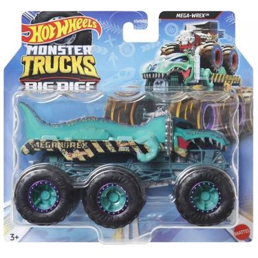 Imagem de Hot Wheels Monster TRUCKS Caminhoes Reboque Mega WREX Mattel HWN86