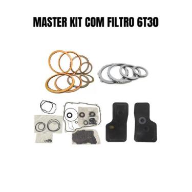 Imagem de Master kit com filtro do câmbio automático 6t30 - TRANSNATION