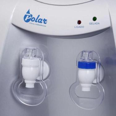 Imagem de Bebedouro de Água Natural e Gelada Eletrônico 20L Polar SV3300, 220V