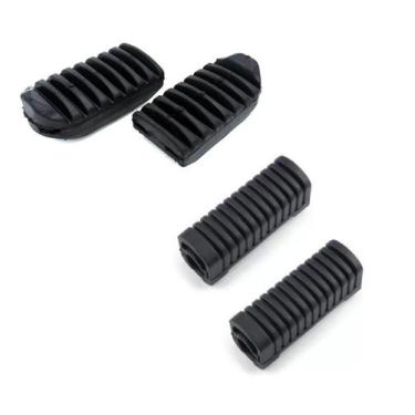 Imagem de Pedaleira Borrachas Dianteira e Traseira Honda Nx 400 Falcon - Brv Bor