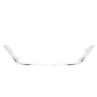 Imagem de ABS Chrome Front Bumper Fog Grille Trim 261A36157R 261A24028R para Clio IV Facelift 20162019, Substituição Com Clipes na Parte Traseira, Projetado para Uma Atualização Elegante