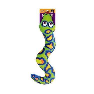 Imagem de Brinquedo de Pelúcia Jambo Serpente para Cães Verde - Jambo Pet
