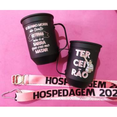 Imagem de Caneca personalizada alumínio 600ml com tirante Personalizado - Person