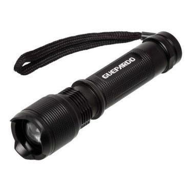 Imagem de Lanterna Guepardo Attack Tática 140 Lumens Usa Bateria 130g