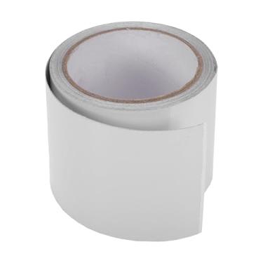 Imagem de TUCKBOLD Fita autoadesiva para caminhão RV carro 8 cm x 24 m | Fita de reparo de lona de tenda à prova de vazamento de fibra de vidro branca 1 peça