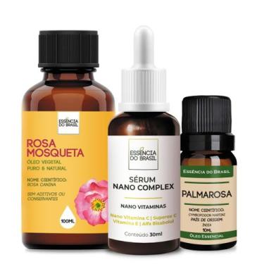 Imagem de Kit Cuidados: Sérum Complex + Óleo Rosa Mosqueta + Palmarosa - Essênci