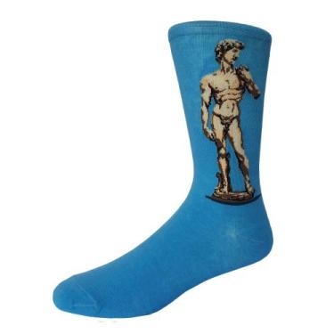 Imagem de Meias Coloridas Divertidas Obras de Artistas Clássicos - Davi (Michela