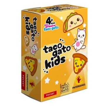 Imagem de Taco Gato Kids - Jogo de Catas - Papergames, Jogo de cartas