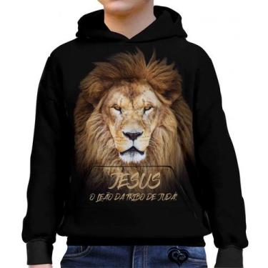 Imagem de Moletom Jesus Infantil Gospel Criativa UNISSEX Roupas blusa - Alemark,