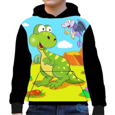 Imagem de Moletom de Dinossauro Infantil Dino UNISSEX Roupas blusa Crd - Alemark