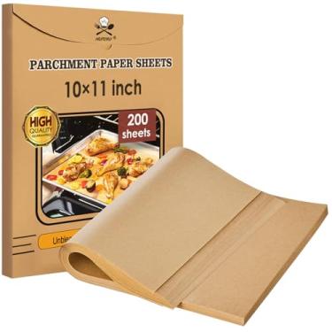 Imagem de Forros de fritadeira de ar compatíveis com fritadeira a ar extra grande Emeril Lagasse 26 QT, acessórios para fritadeira de ar Emeril Lagasse French Door 360 L, 200 peças de acessórios de fritadeira a