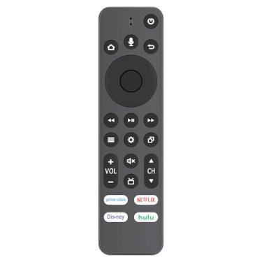 Imagem de AULCMEET Controle remoto universal de voz de substituição adequado para Smart TV Insignia Toshiba Pioneer Hisense LED 4K UHD NS-50F301NA24 NS-43F301NA22 58U6HF 50U6HF CP-RC1NA-22 CPRC1NA22