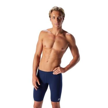 Imagem de Speedo Bermuda de natação masculina padrão Endurance+ Solid USA Adult, Team Navy