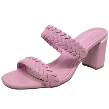 Imagem de Tamanco Salto Medio Feminino Moderno Via Marte