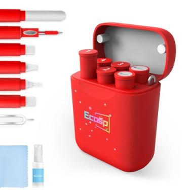 Imagem de Ecasp Kit De Limpeza Para Airpod, Kit De Limpeza Multiferramenta Para Iphone, Limpeza E Reparo De Celular, Iphone E Ipad (Tipo C), Porta De Carregamento, Cabos Lightning E Conectores