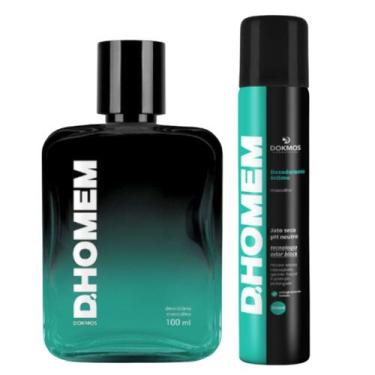 Imagem de Perfume Masculino com Feromonios e Desodorant íntimo DHomem - DOKMOS