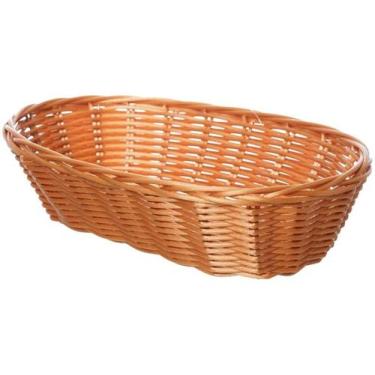 Imagem de Cesto Organizador Multiuso Marrom Hauskraft Rattan Lily