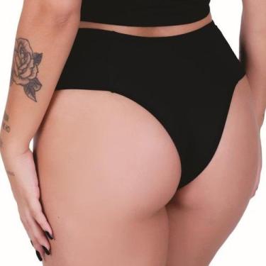 Imagem de Calcinha Tanga com Lateral Dupla  Feminina Clamar em Cotton - 3427, GG