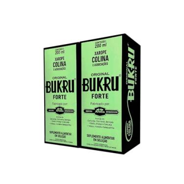 Imagem de Kit 2x Bukru Forte 200ml - Suplemento Natural para Azia, Digestão, Detox do Fígado e Saúde Intestinal