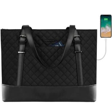 Imagem de Sacola para Laptop KROSER 15,6" com Porta USB - Nylon para Mulheres