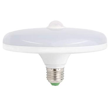 Imagem de Lâmpadas LED com sensor de movimento, 18W (equivalente a 150 Watts) E26 Motion Activated Crepúsculo to Dawn Security Lâmpada de teto 1500 Lumen interno/externo para varanda, garagem, porão, corredor - branco frio