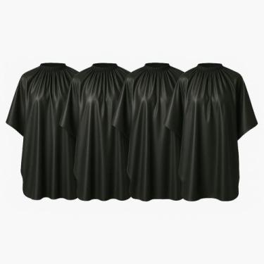 Imagem de Kit Com 4 Capas Para Cabeleireiro Com Zíper Em Cetim Premium - Barbers