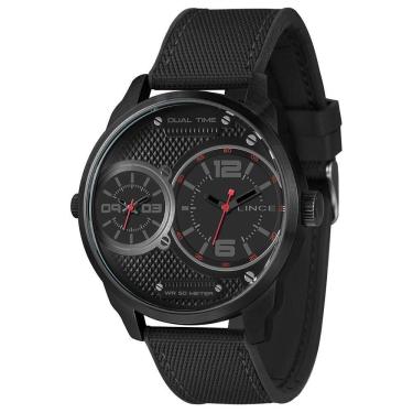 Imagem de Relógio Lince Masculino Dual Time Preto Mrnh214l50 Pvpx