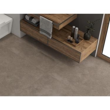 Imagem de Piso Colado Nobile Studio 2mm 91,44 X 91,44 Cm Cimento Queimado