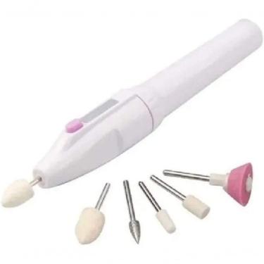 Imagem de Lixa Unha Elétrica Manicure Pedicure Profissional à Pilha