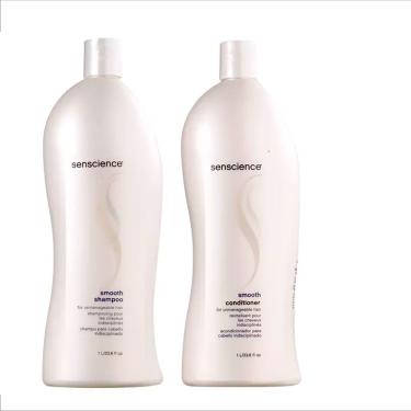 Imagem de Kit Senscience Smooth - Shampoo 1l + Condicionador 1l