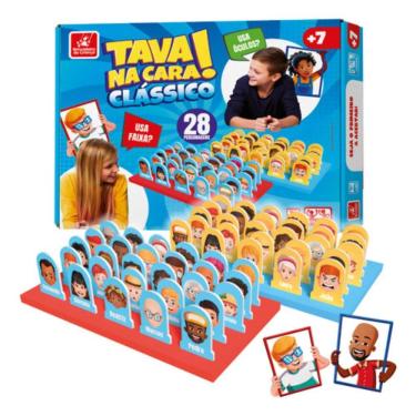Imagem de Jogo Tava Na Cara Clássico 6080 Brincadeira De Criança