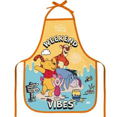 Imagem de Avental Escolar Infantil Estampado 39x49 Cm - Dac - Pooh