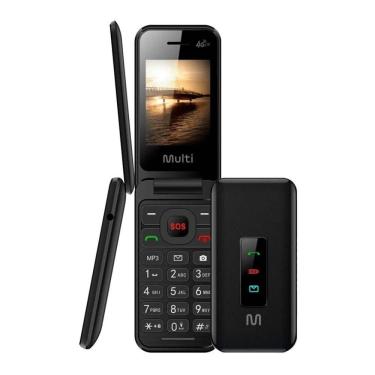 Imagem de Celular Multilaser Flip Vita 4g Preto