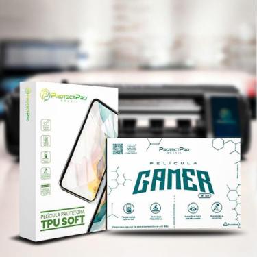 Imagem de Pacote 50 Unidades Película proteção Gamer Recorte máquina Fosca Premi