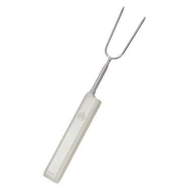 Imagem de derYEP Assadeira Elétrica, Garfo Giratório Automático Para Churrasco, Assador De Asas Frango, Cachorro-Quente, Kebabs E S'Mores, Kit Acampamento Ao Ar Livre, Espeto Giratório, 34" (1 Pacote) (Cinza